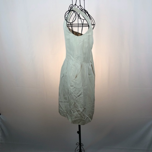 Glint silk one shoulder dress pockets NWT 10 - Picture 5 of 5